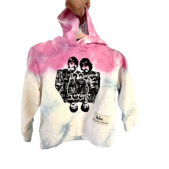 NWT Stella McCartney kids Beatles edition tie- die hoodie Size 4 - Picture 2 of 8